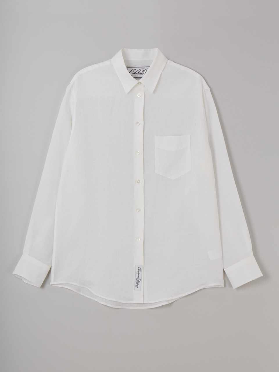 Classic linen shirts_white