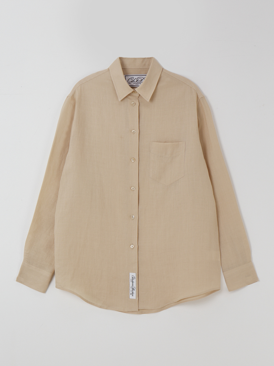 Classic linen shirts_beige  (5/9 여유수량 오픈예정)