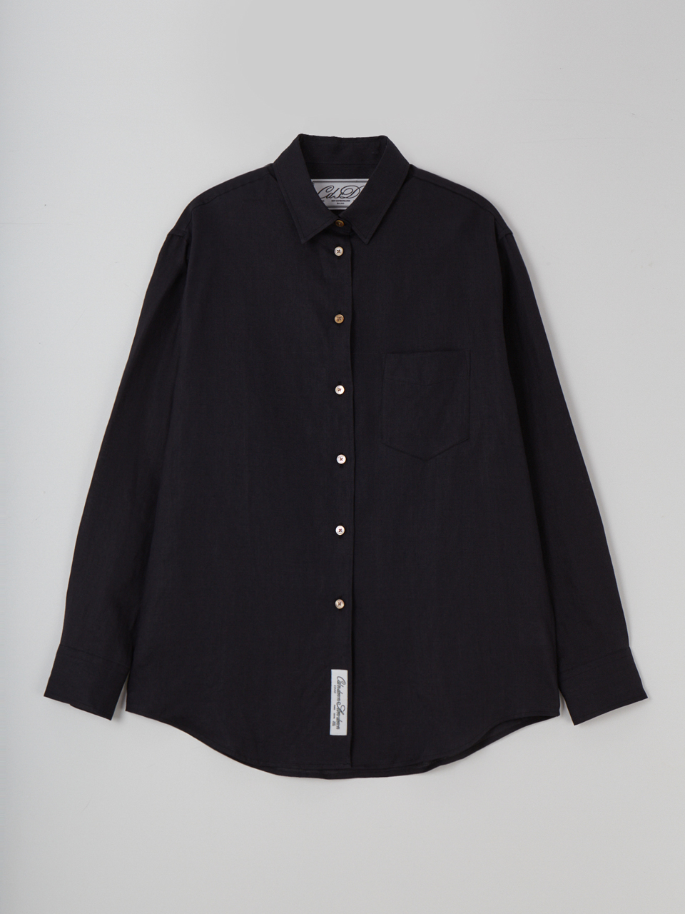 Classic linen shirts_d.navy  (5/9 여유수량 오픈예정)